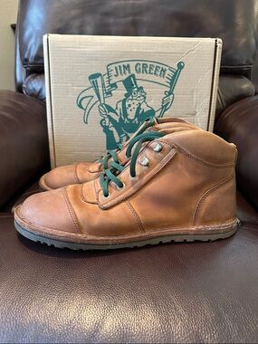 Jim Green Barefoot African Ranger boots US 12.5